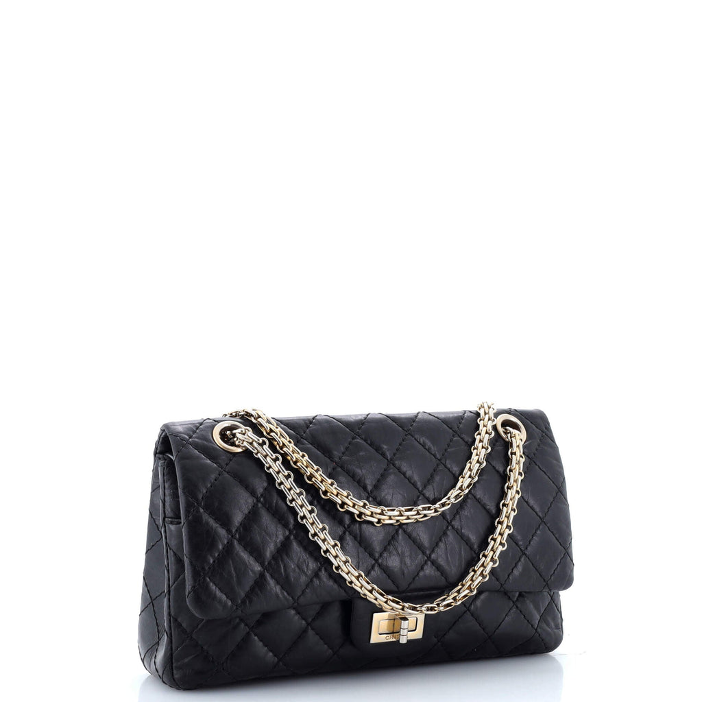 50th Anniversary Reissue 2.55 Flap Bag Quilted Aged Calfskin 225