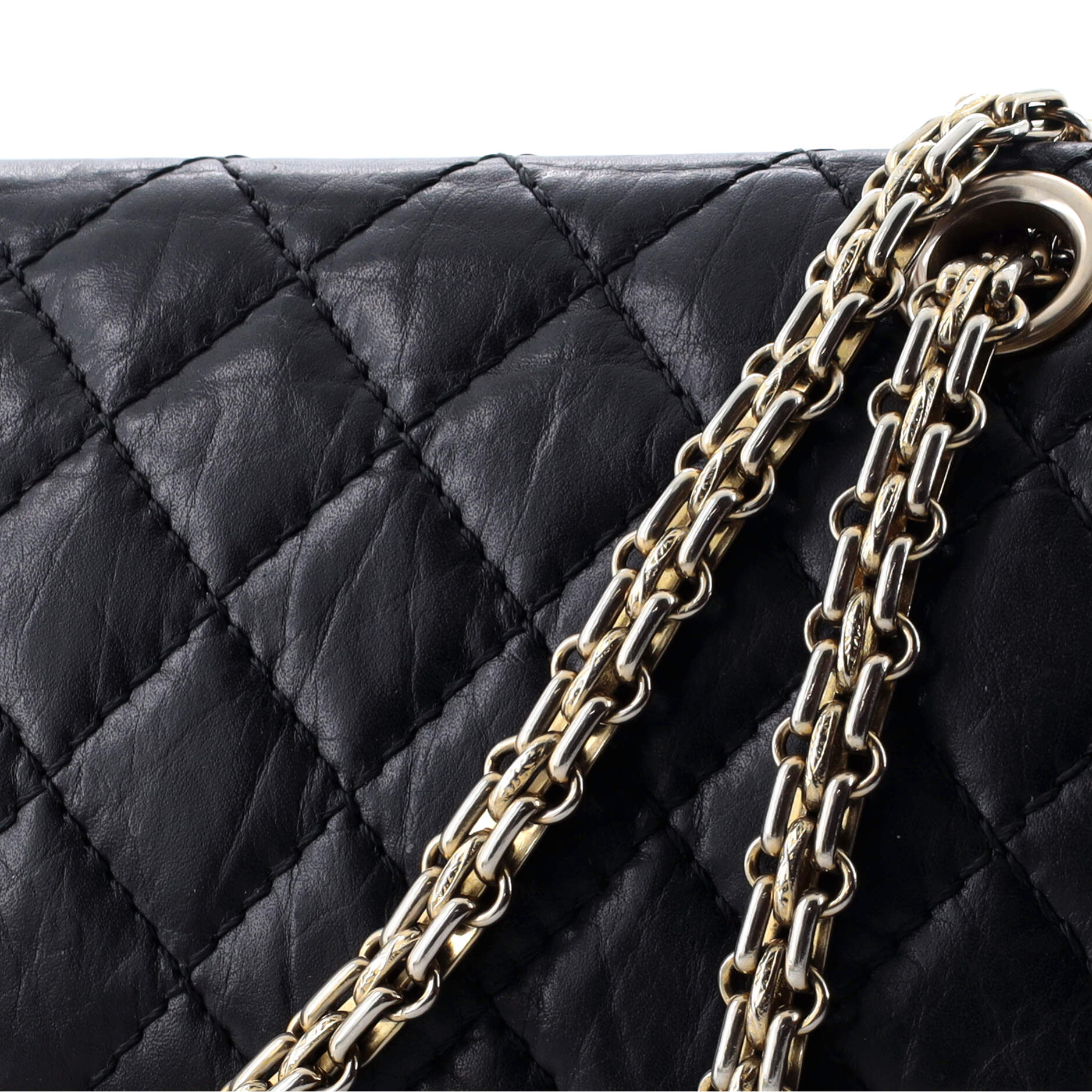 50th Anniversary Reissue 2.55 Flap Bag Quilted Aged Calfskin 225