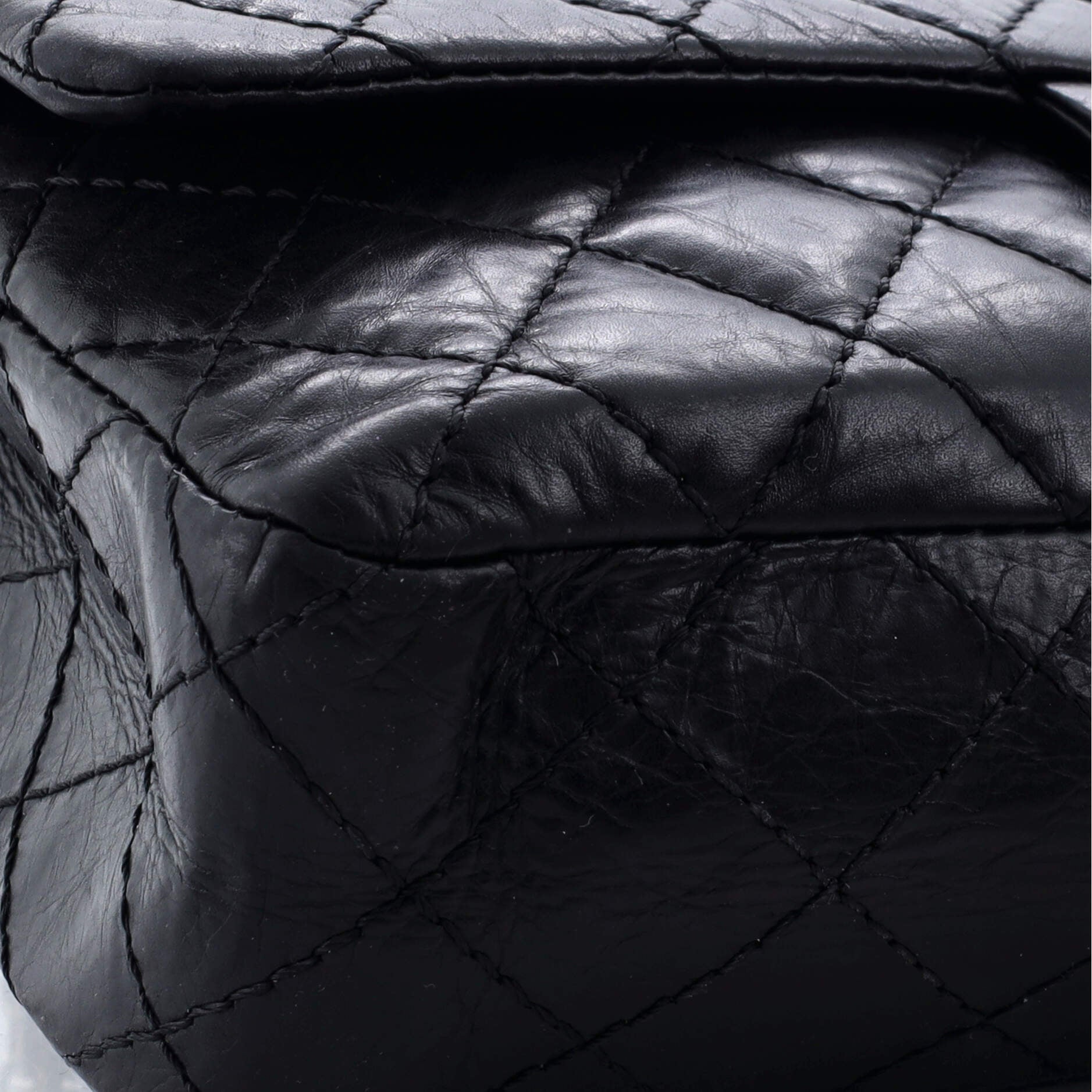 50th Anniversary Reissue 2.55 Flap Bag Quilted Aged Calfskin 225