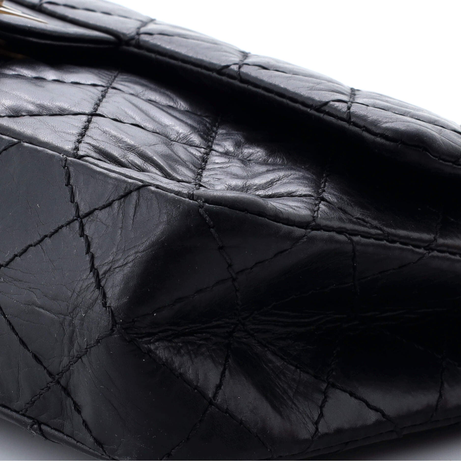 50th Anniversary Reissue 2.55 Flap Bag Quilted Aged Calfskin 225