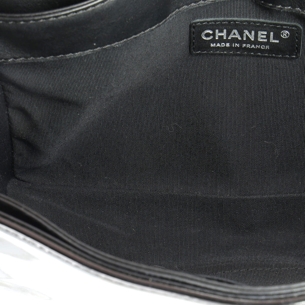 Reverso Boy Flap Bag Patent New Medium