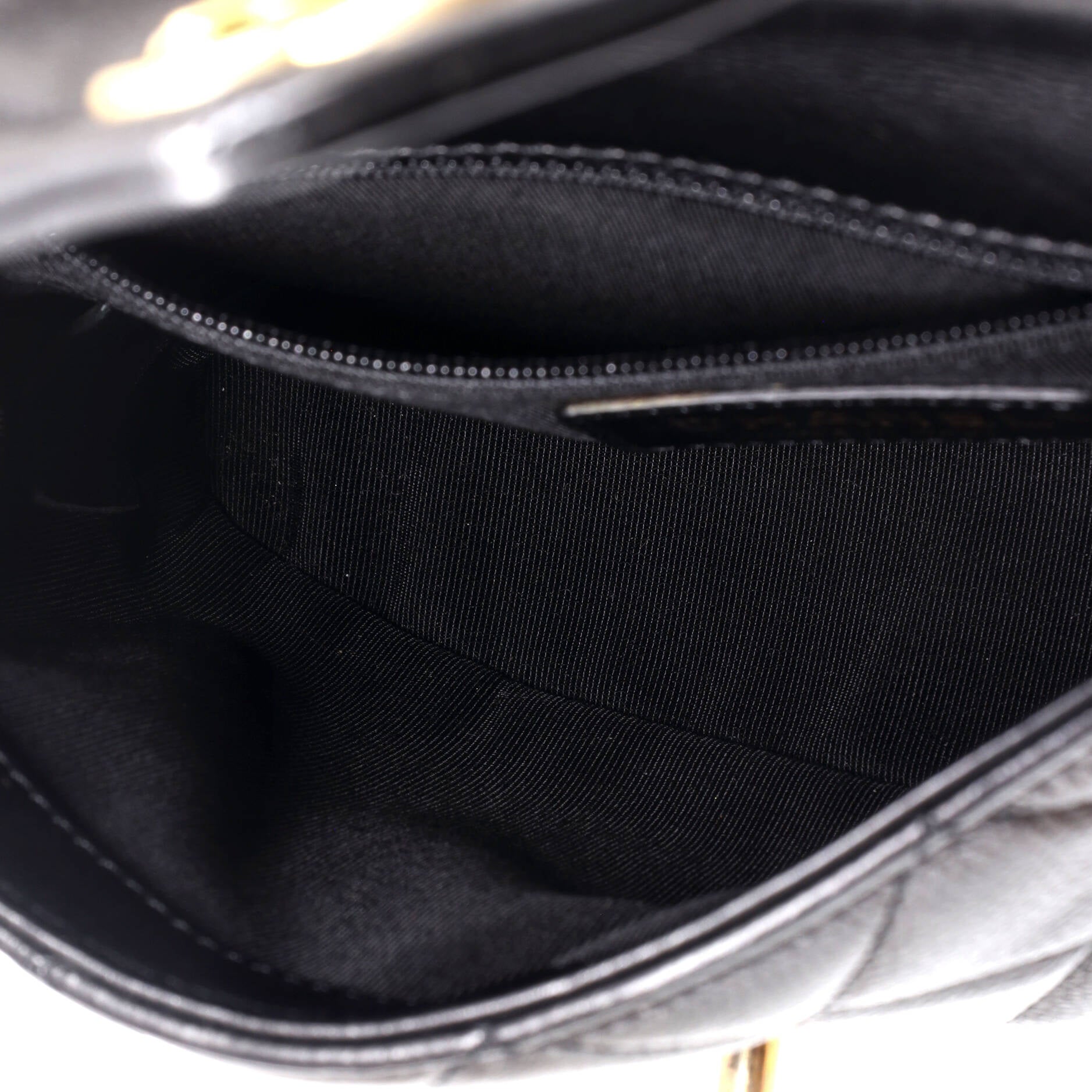 Carry With Chic Chain Flap Waist Bag Quilted Calfskin