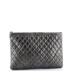 Boy O Case Clutch Quilted Calfskin Large
