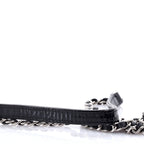 Boy Brick Flap Bag Striped Patent and Plexiglass Horizontal