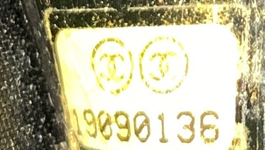 Boy Brick Flap Bag Striped Patent and Plexiglass Horizontal