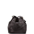 Vintage CC Drawstring Bucket Bag Caviar Small