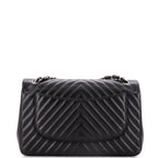 Classic Double Flap Bag Chevron Lambskin Jumbo
