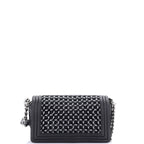 Boy Flap Bag Braided Patent and Calfskin Old Medium