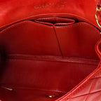 Vintage Full Flap Bag Quilted Lambskin Mini