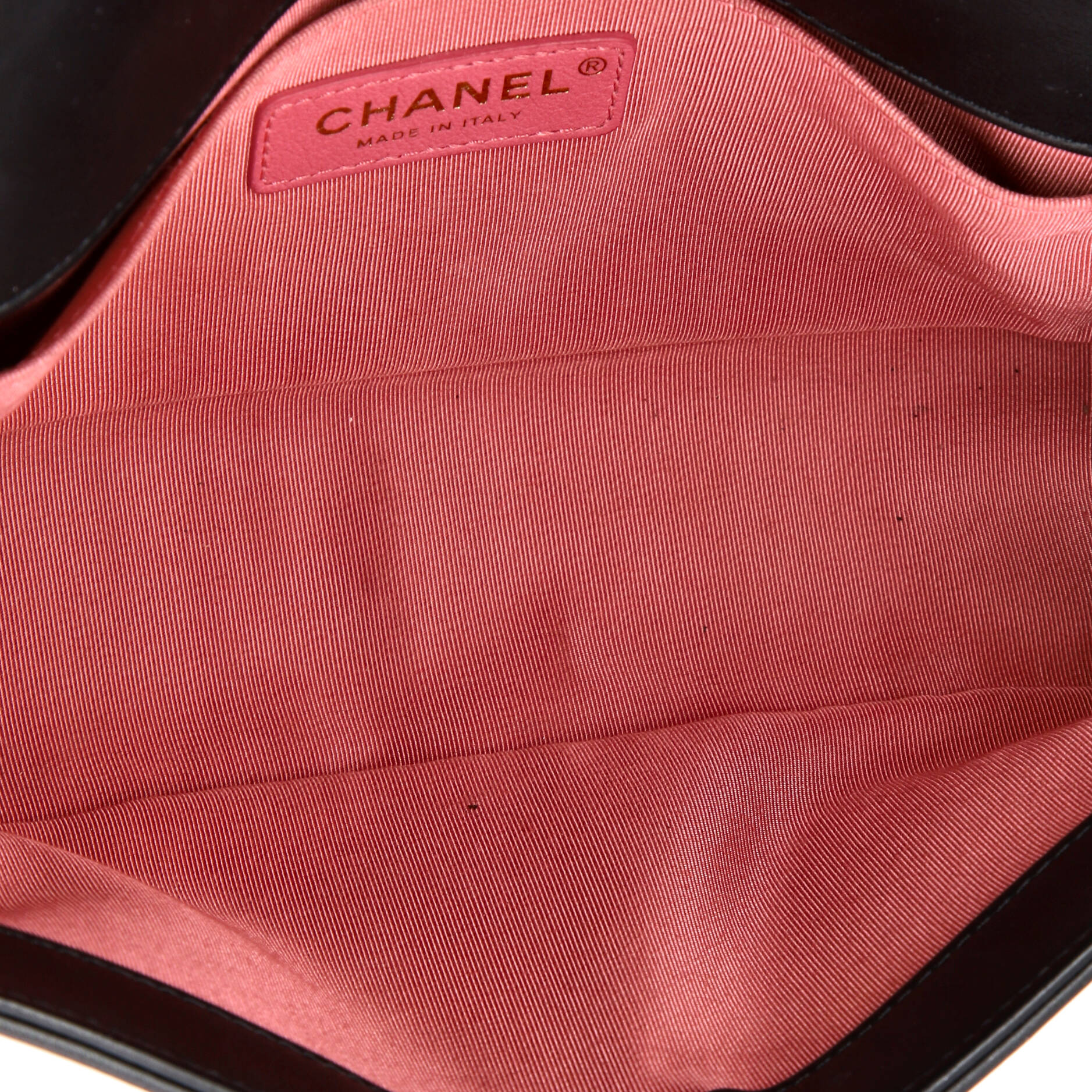 By The Sea Boy Flap Bag Chevron Embroidered Calfskin Old Medium