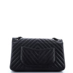 So Black Reissue 2.55 Flap Bag Chevron Sheepskin 226