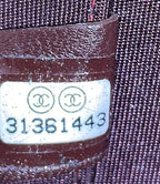 CC Round Vanity Case with Chain Quilted Lambskin Mini