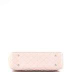 Classic CC Shopping Tote Quilted Caviar Large