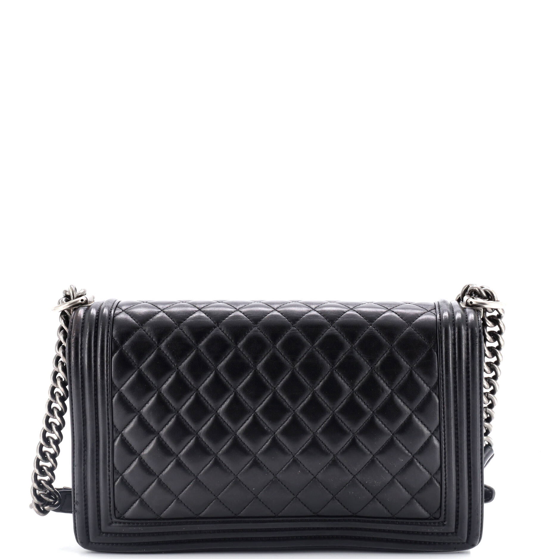 Boy Flap Bag Quilted Calfskin New Medium