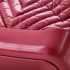 Gabrielle Hobo Chevron Aged Calfskin Small