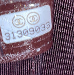 CC Round Vanity Case with Chain Quilted Lambskin Mini