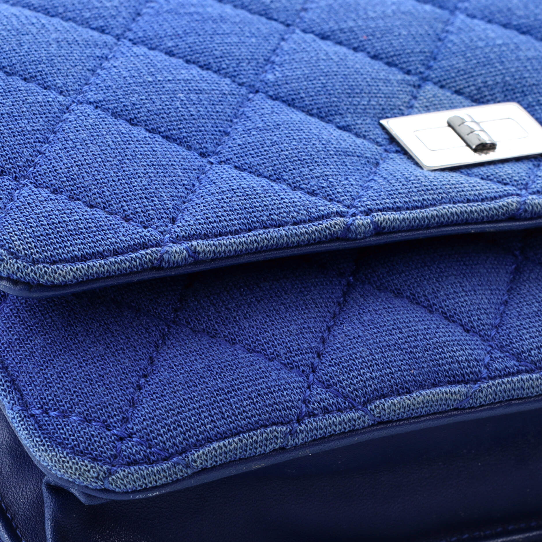 Reissue 2.55 Wallet on Chain Quilted Jersey