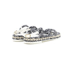 Women's CC Chain Sandals Braided Cord
