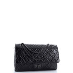 So Black Reissue 2.55 Flap Bag Quilted Glazed Calfskin 226