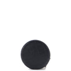 CC Round Vanity Case with Chain Quilted Lambskin Mini