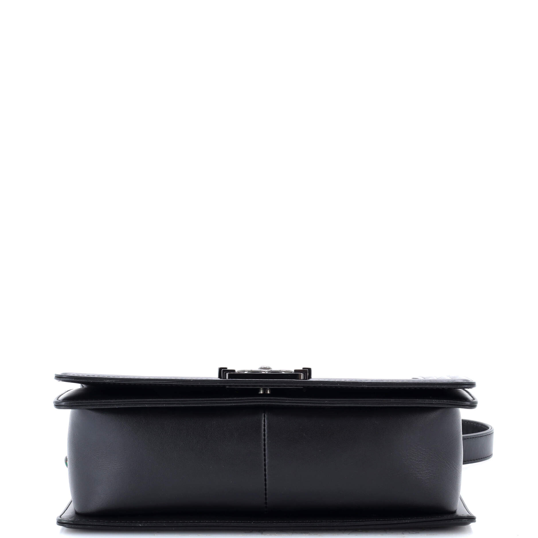 Boy Flap Bag Chevron Painted Calfskin Old Medium