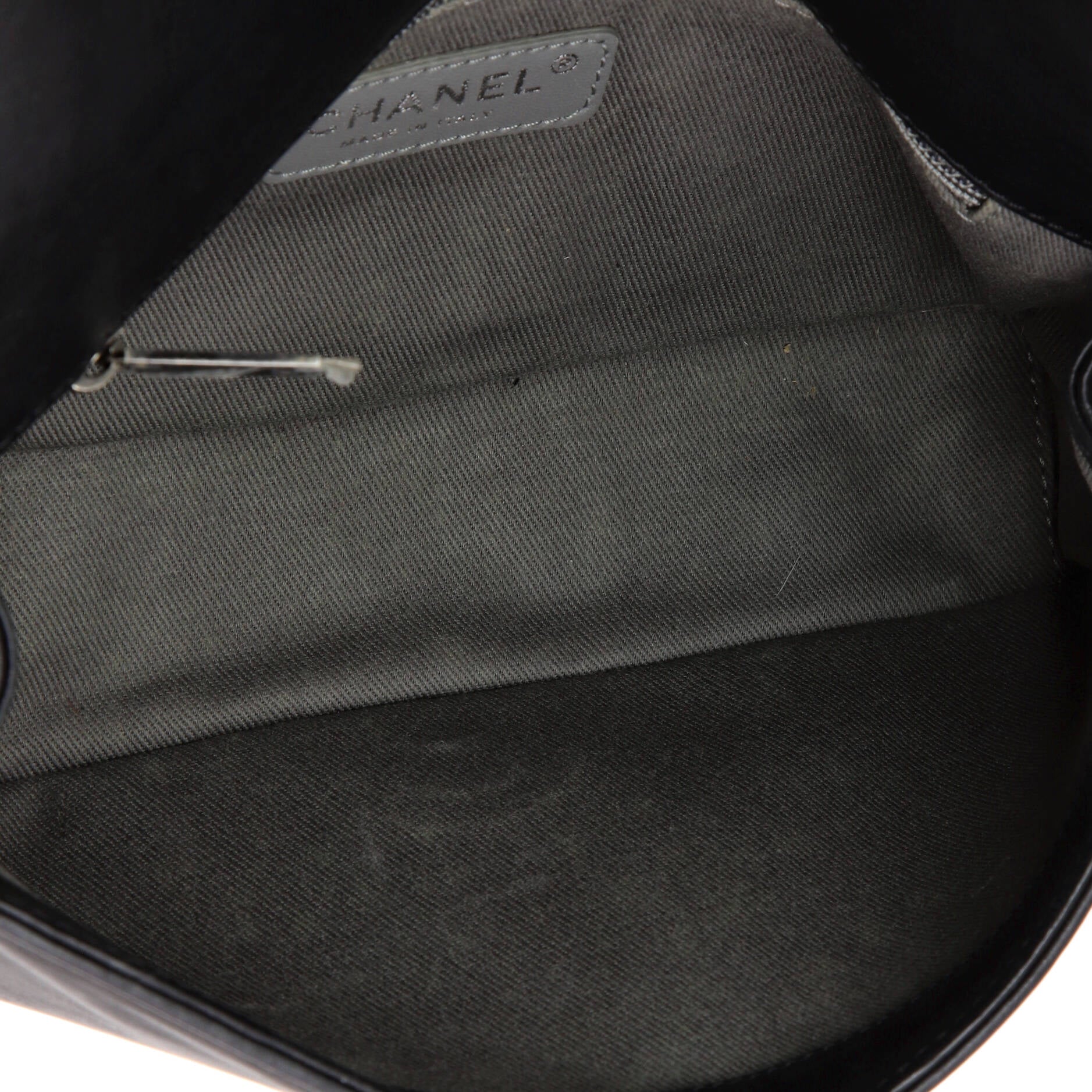 Arabesque Boy Flap Bag Embossed Calfskin Old Medium