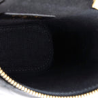 Classic Vanity Top Handle Phone Holder with Chain Quilted Lambskin