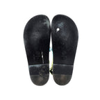 Women's Velcro Dad Sandals Printed Laminated Leather