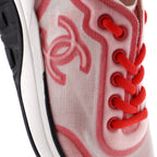 Women's CC Low-Top Sneakers Mesh Lycra