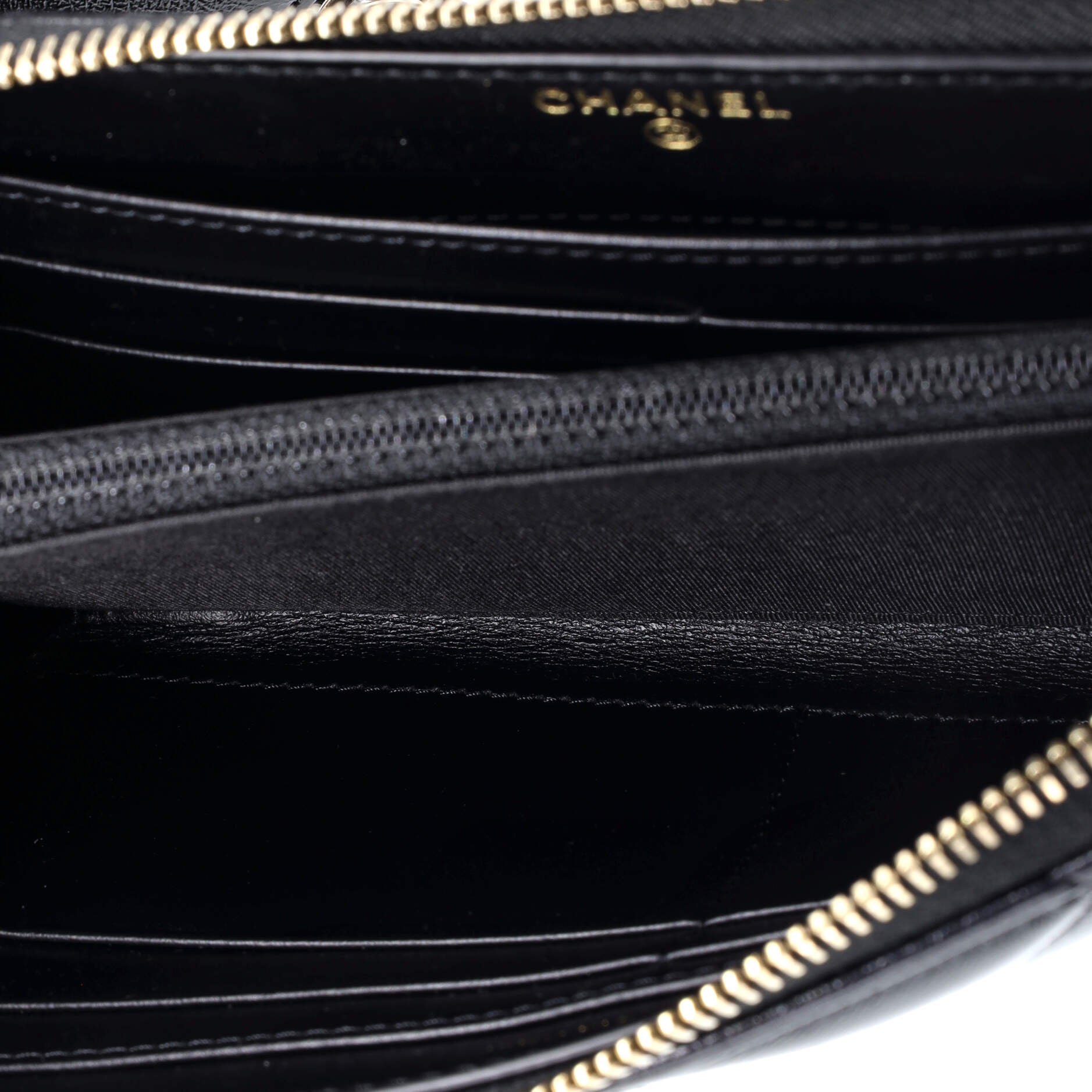 Zip Around Waist Belt Bag Quilted Shiny Lambskin