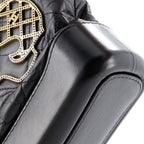 Gabrielle Hobo Embellished Quilted Aged Calfskin Small