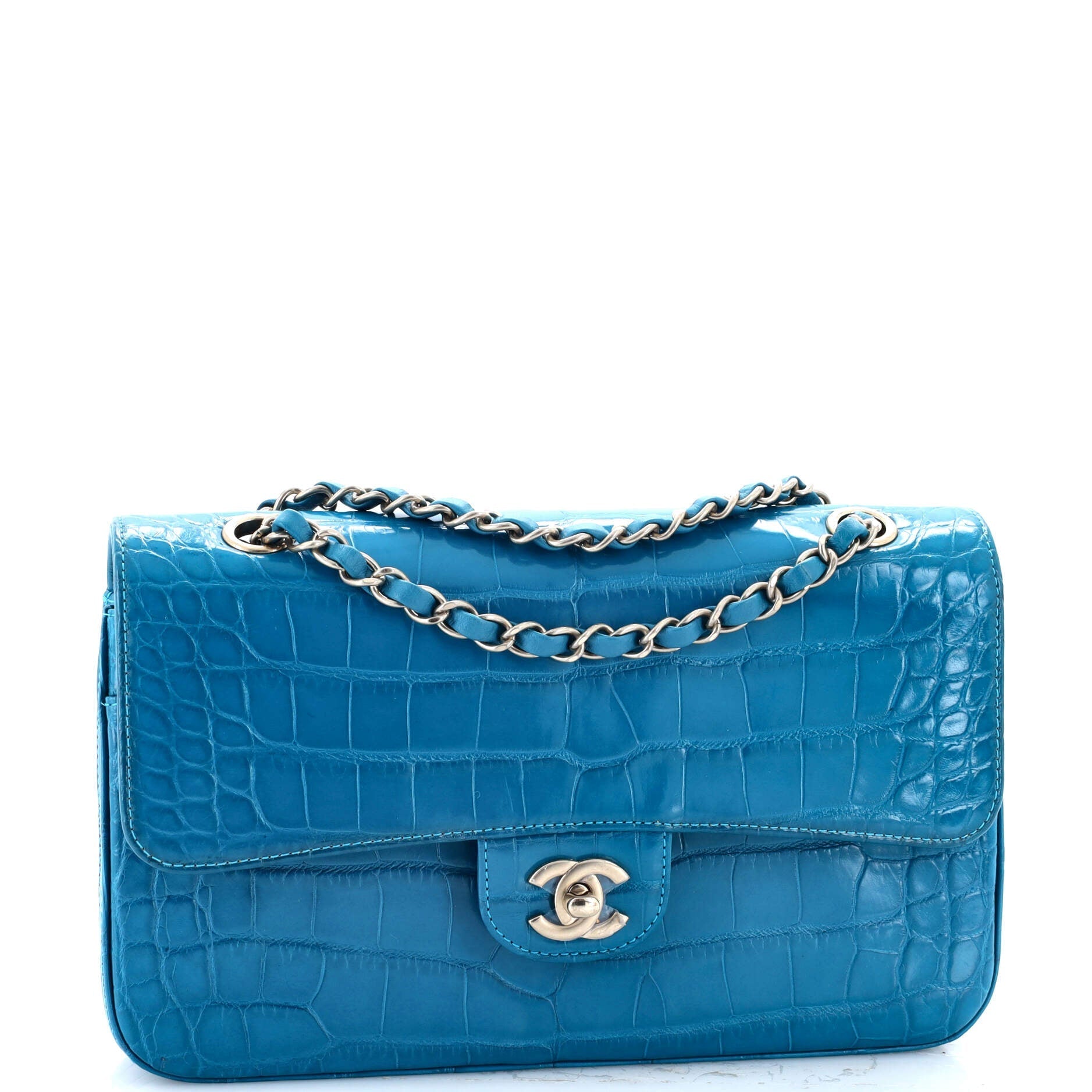 Classic Double Flap Bag Alligator Medium