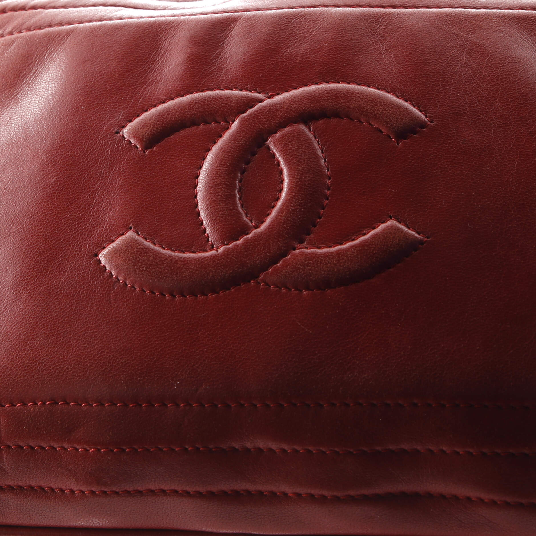 Vintage CC Tassel Camera Bag Lambskin Small