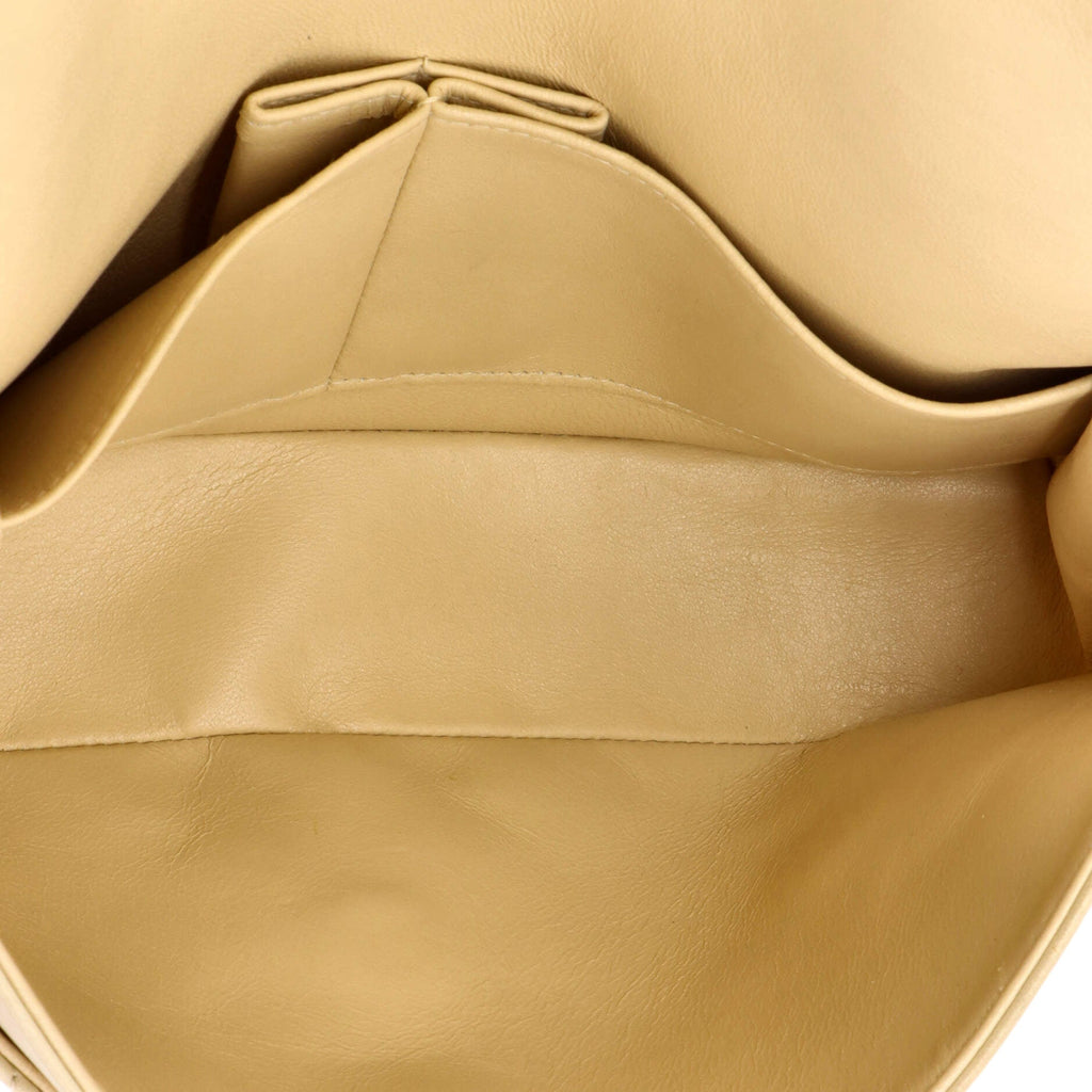 Vintage Classic Double Flap Bag Quilted Lambskin Medium