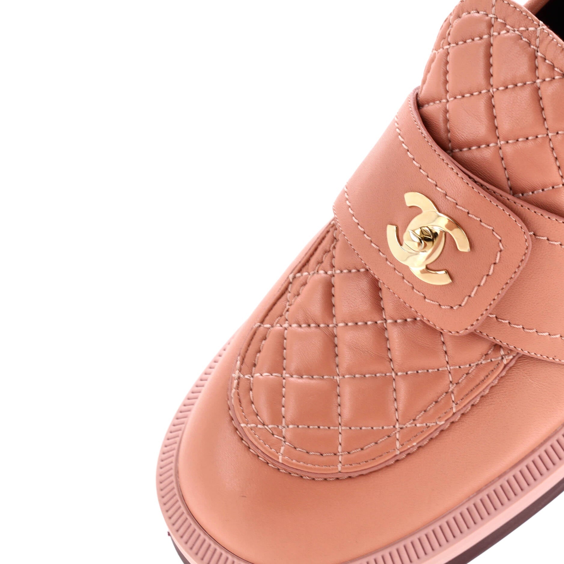 Women's CC Loafers Quilted Leather