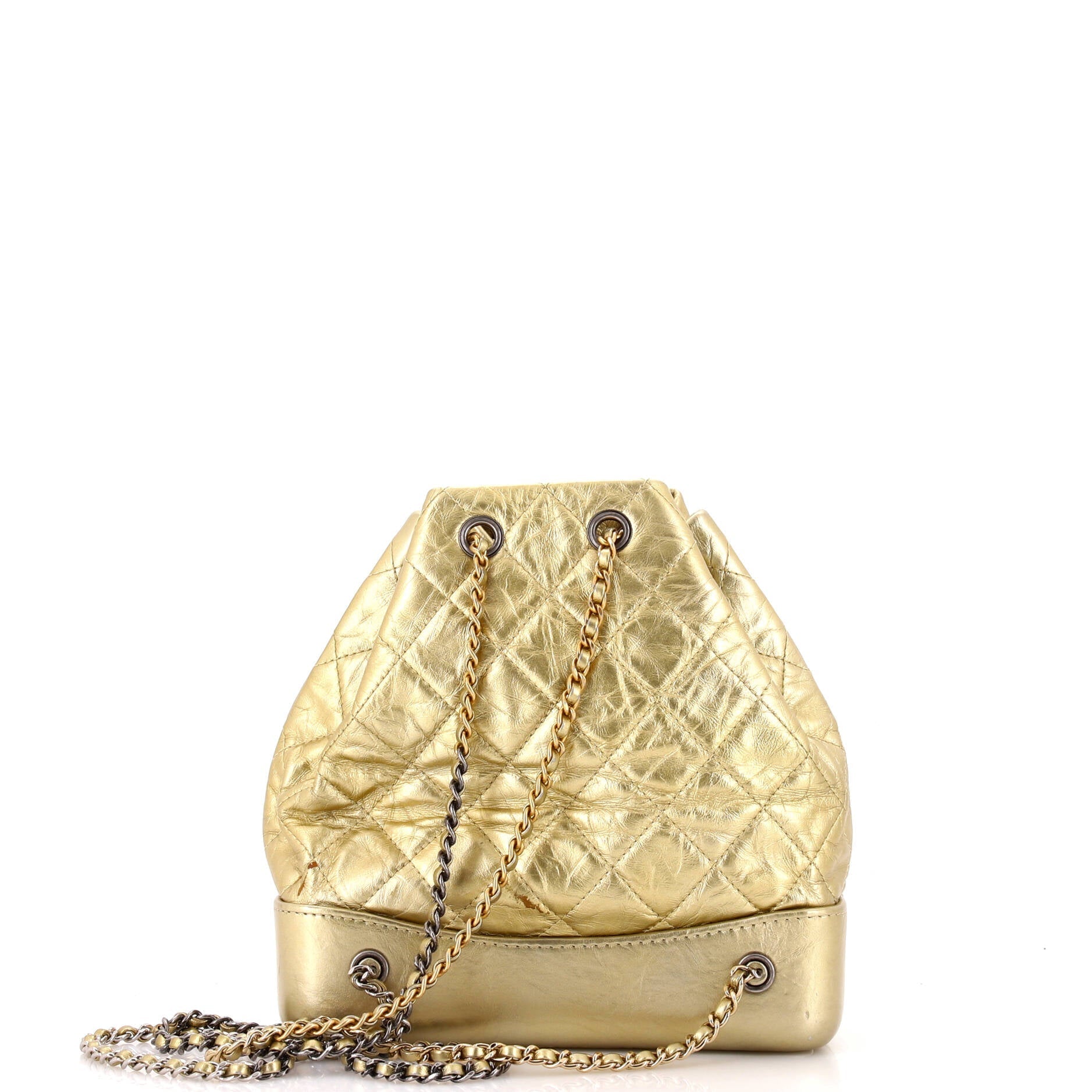 Gabrielle Backpack Quilted Calfskin Small