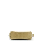 Gabrielle Hobo with Logo Handle Crocodile Embossed Calfskin Medium