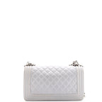 Boy Flap Bag Quilted Calfskin Old Medium