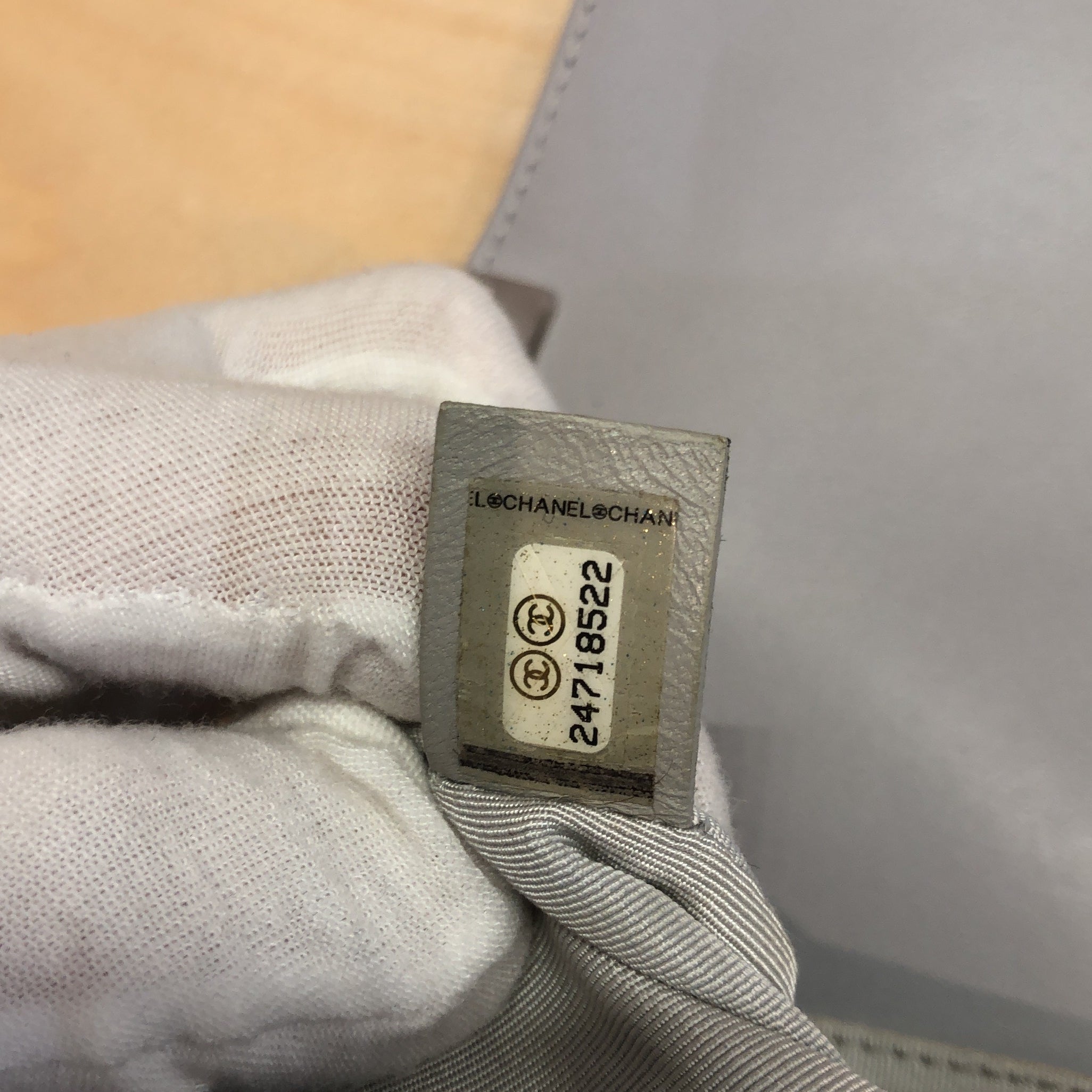 Boy Flap Bag Quilted Calfskin Old Medium