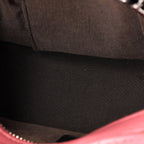 Gabrielle Hobo Chevron Aged Calfskin Small