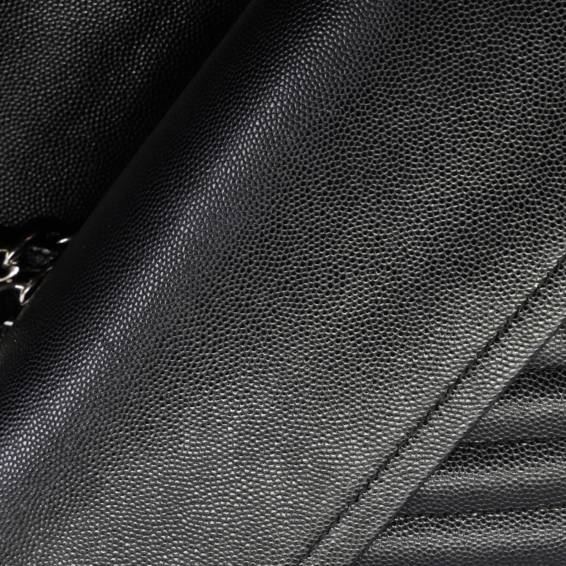 Classic Double Flap Bag Chevron Caviar Jumbo