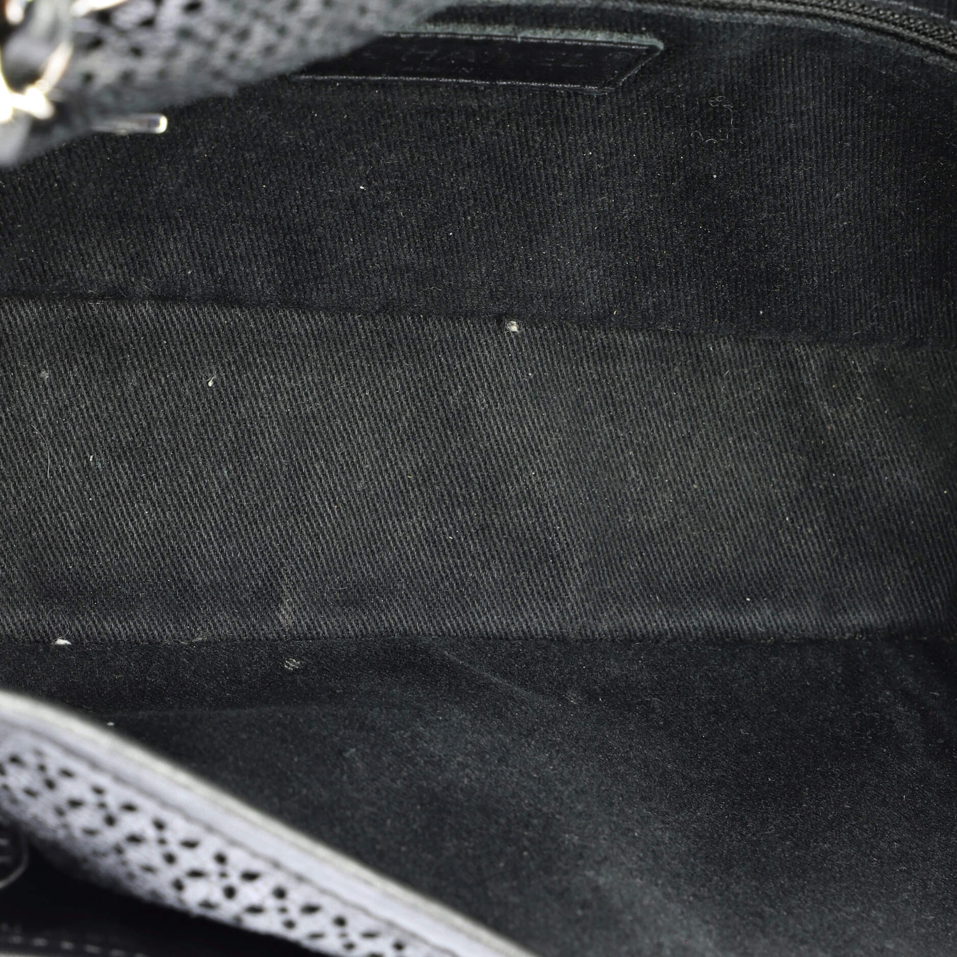 Up In The Air Flap Bag Perforated Leather Medium