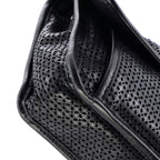 Up In The Air Flap Bag Perforated Leather Medium