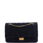 Reissue 2.55 Flap Bag Quilted Denim 227