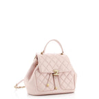 Daily Friend Backpack Quilted Lambskin