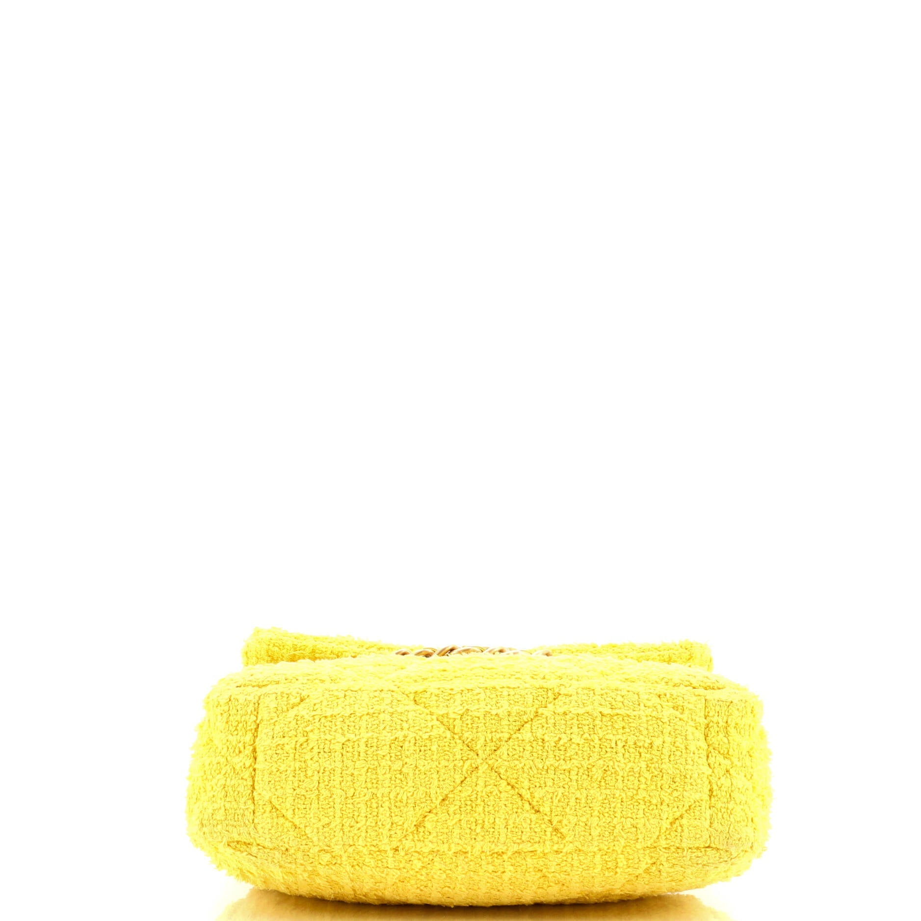 19 Flap Bag Quilted Tweed Medium