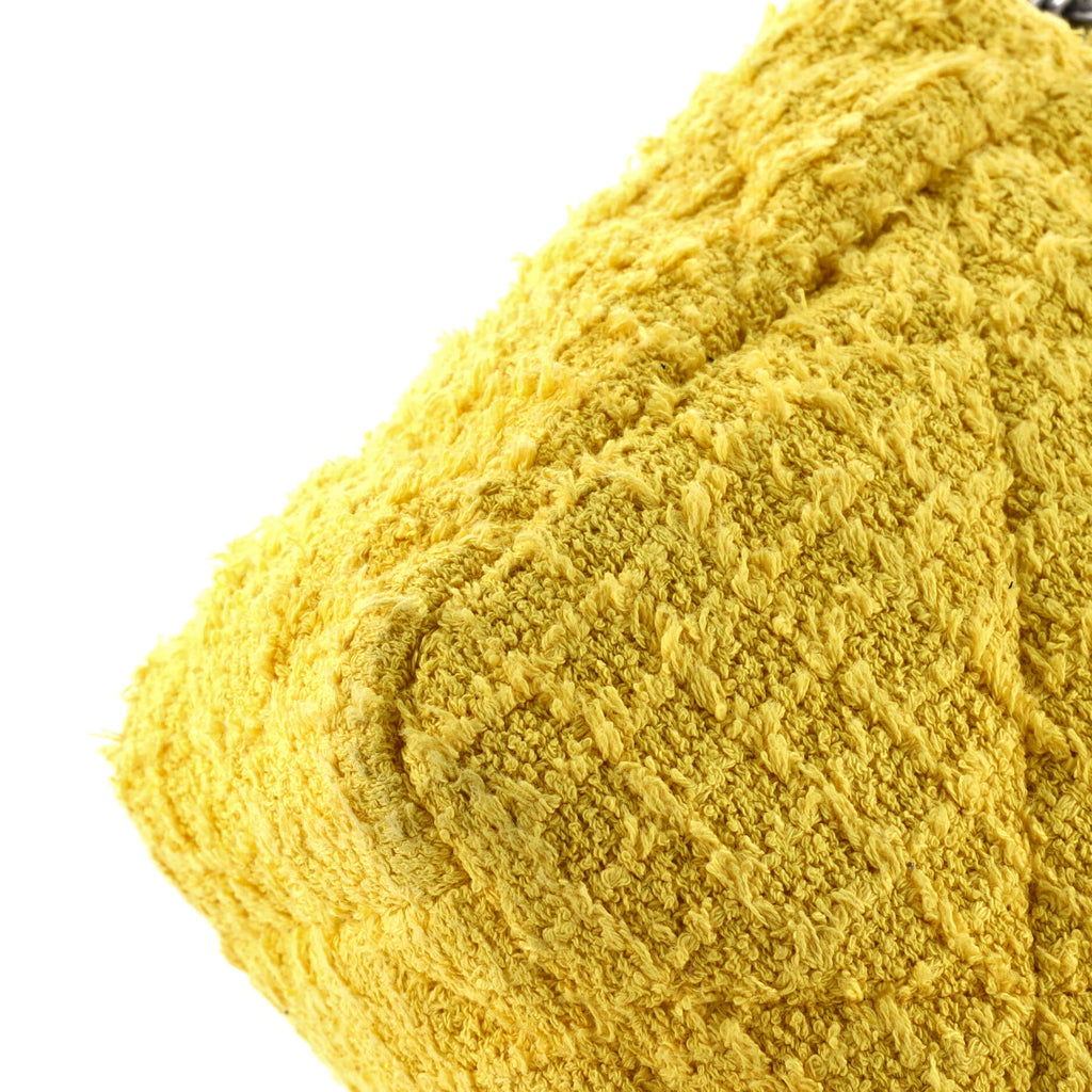 19 Flap Bag Quilted Tweed Medium