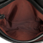 Pearl CC Accordion Flap Bag Quilted Calfskin Medium