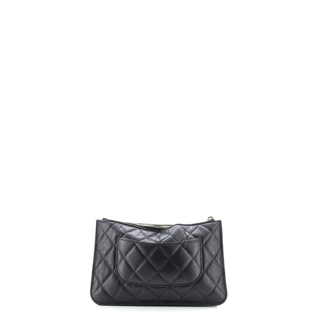 Front Pocket Reissue 2.55 Wallet on Chain Quilted Aged Calfskin