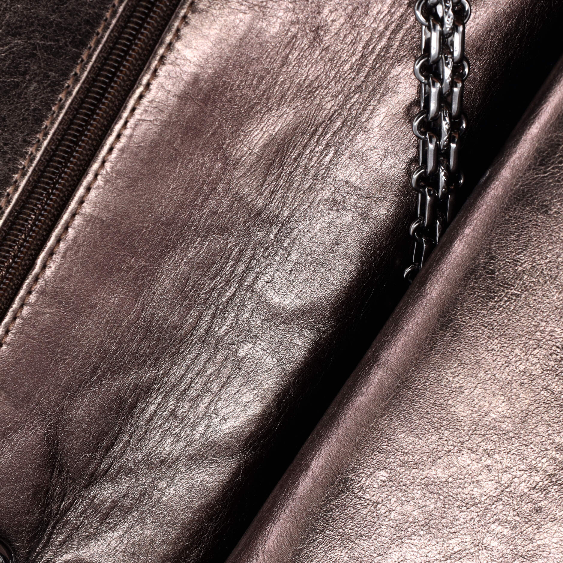 Reissue 2.55 Flap Bag with Flap Bag Coin Purse Quilted Metallic Aged Calfskin 225